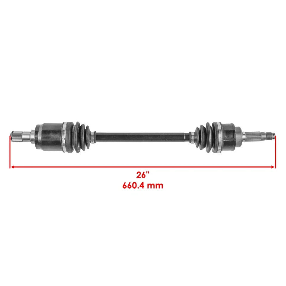 Front & Rear CV Joint Axle For Honda MUV700 Big Red 700 2009-2013 Left & Right