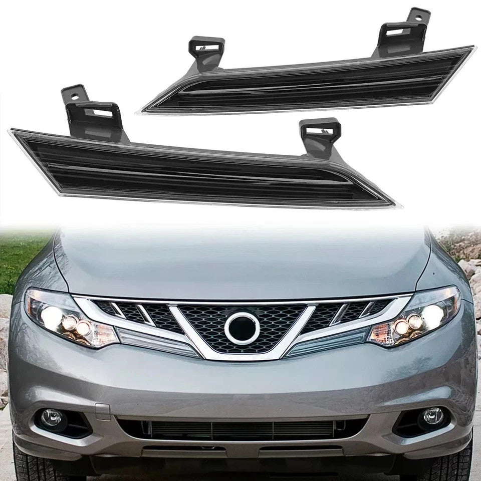 2Pcs For Nissan Murano 2009 - 2014 Left+Right Side Headlight Reflector Panel