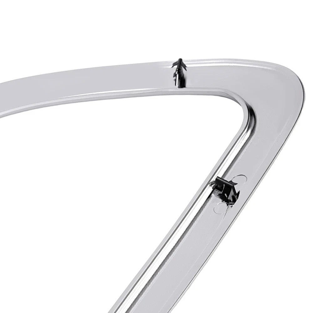 New Headlight Bezels Trims Chrome For Freightliner M2 Business Class 2002-2018
