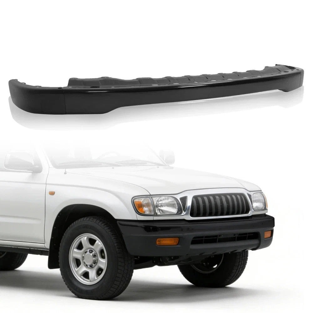 Front Bumper Face Bar Black Steel For Toyota Tacoma Pickup 2001 2002 2003 2004
