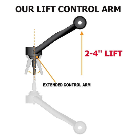 2-4" Lift Front Upper Control Arm Suspension Kit For Ford F150 2WD 4WD 2009-2023