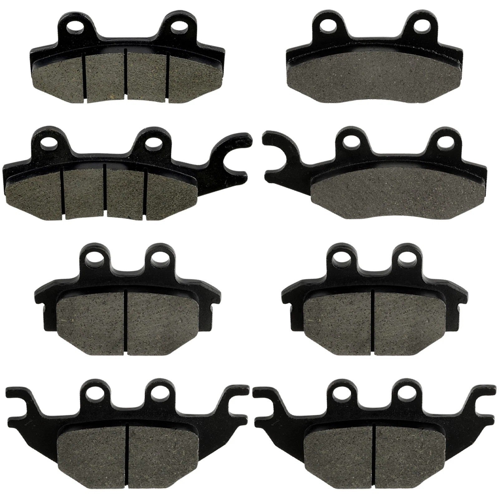 Front Rear Brake Pads for Kawasaki Mule Pro-Dx Pro-Dxt KAF820 2016