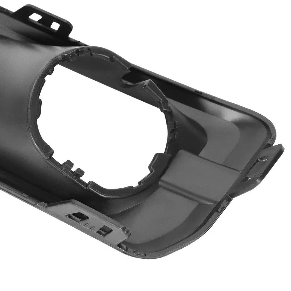 Pair Bumper Fog Light Bezel Trim Cover Black For GMC Acadia 2013-2016 2017 LH+RH