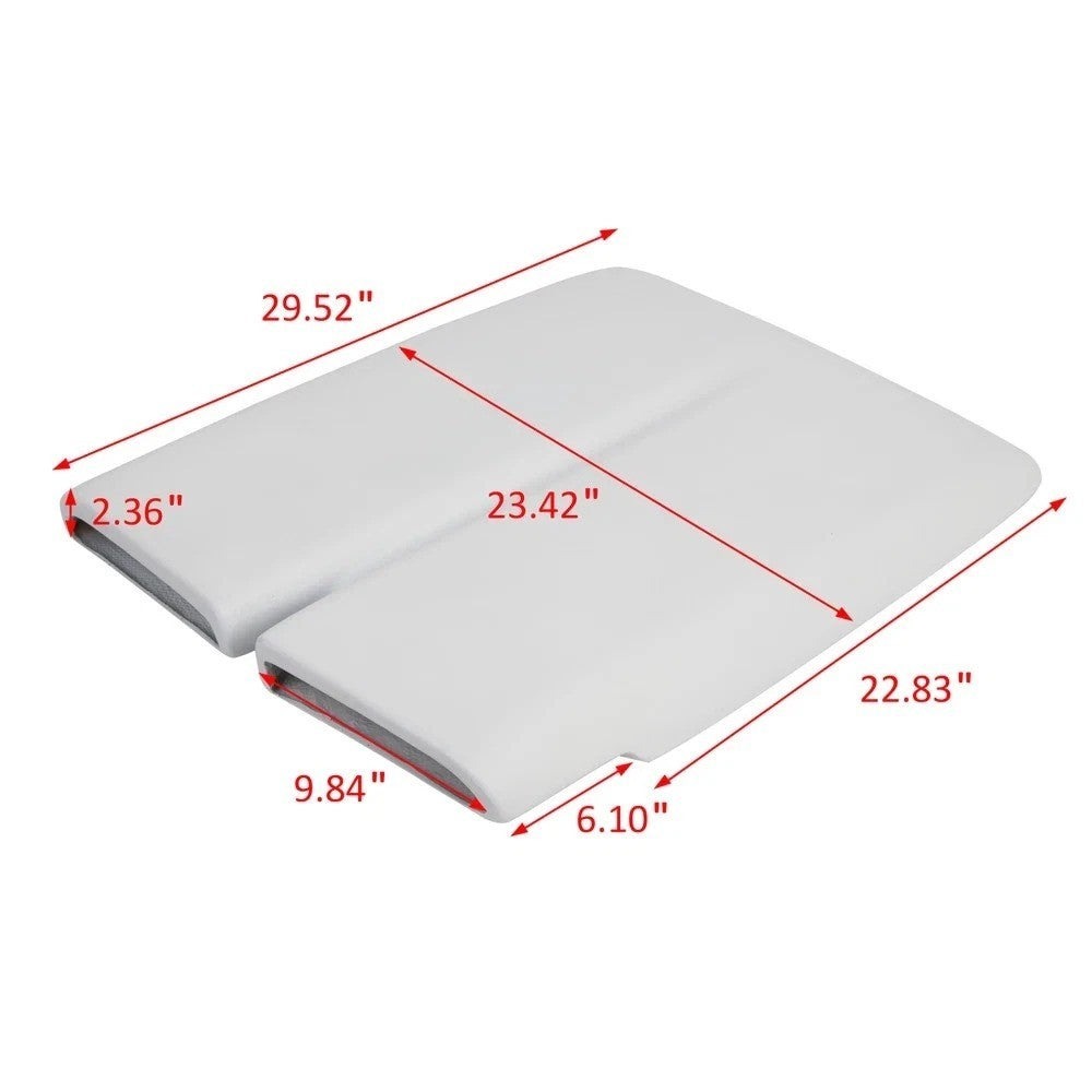 For 1970-1976 71 72 73 74 75 Plymouth Duster Molding Bezel Fiberglass Hood Scoop
