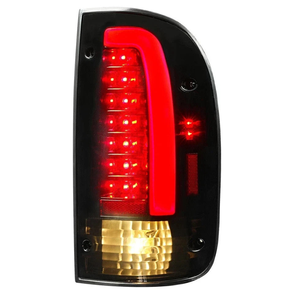 For Toyota Tacoma 1995-2000 LED Smoke Replacement Tail Lights Driver & Passenger