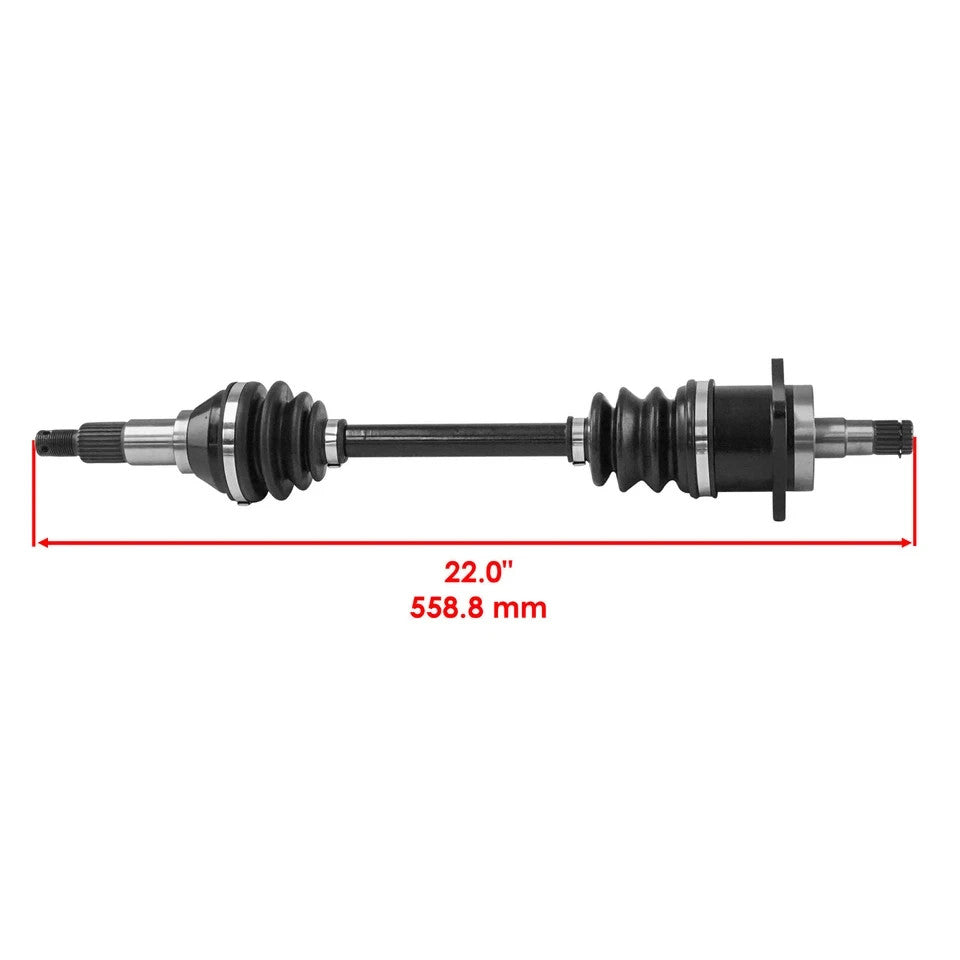Front Rear Left Right Axles for Can-Am Outlander Max 400 4X4 HO 2008-2015