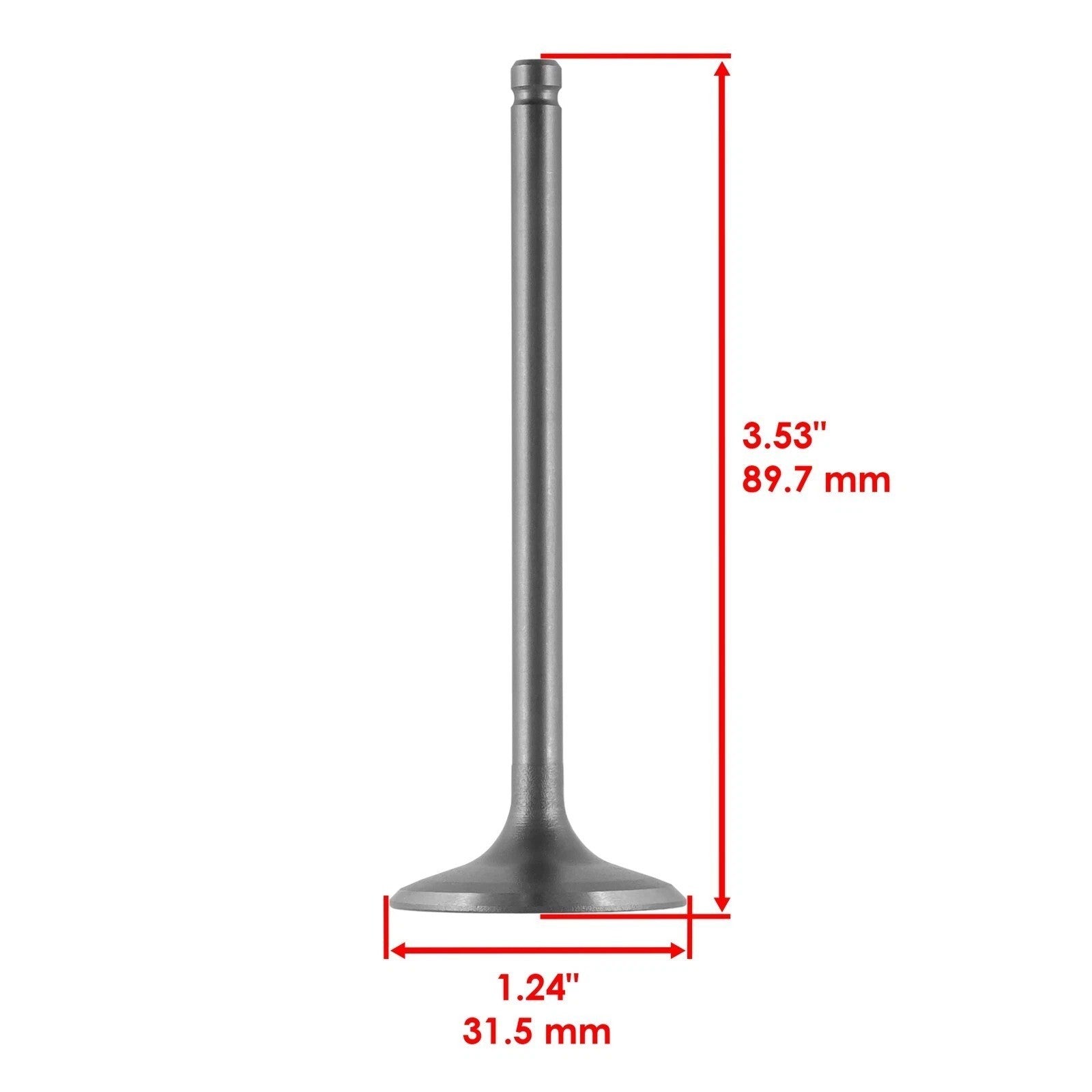 Intake & Exhaust Valve for Honda CRF150F 2003-2005/14711-KBB-900 14721-KBB-900