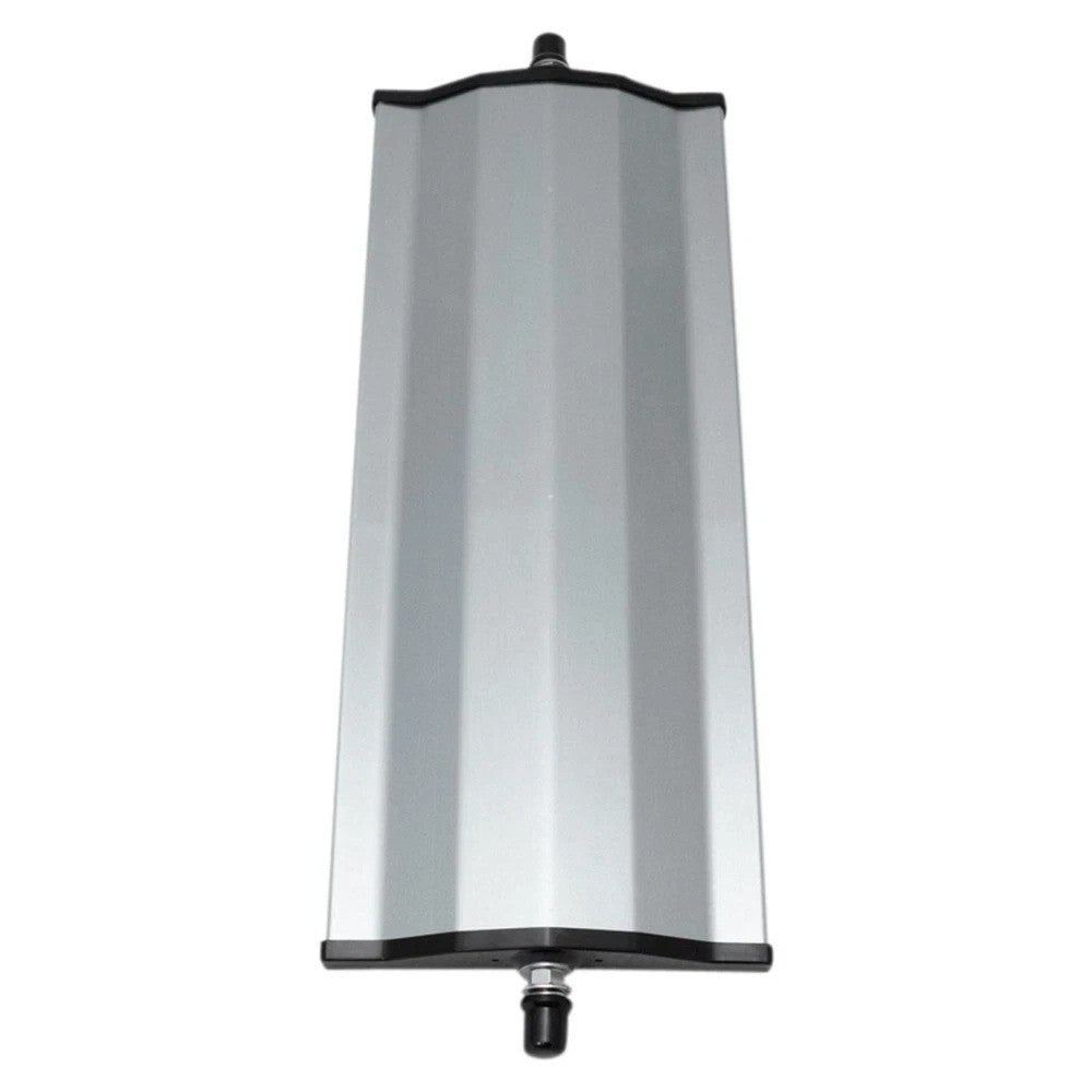 16" x 6.5" Aluminum West Coast Mirror Pair w/ Convex Glass for HD Semi Truck