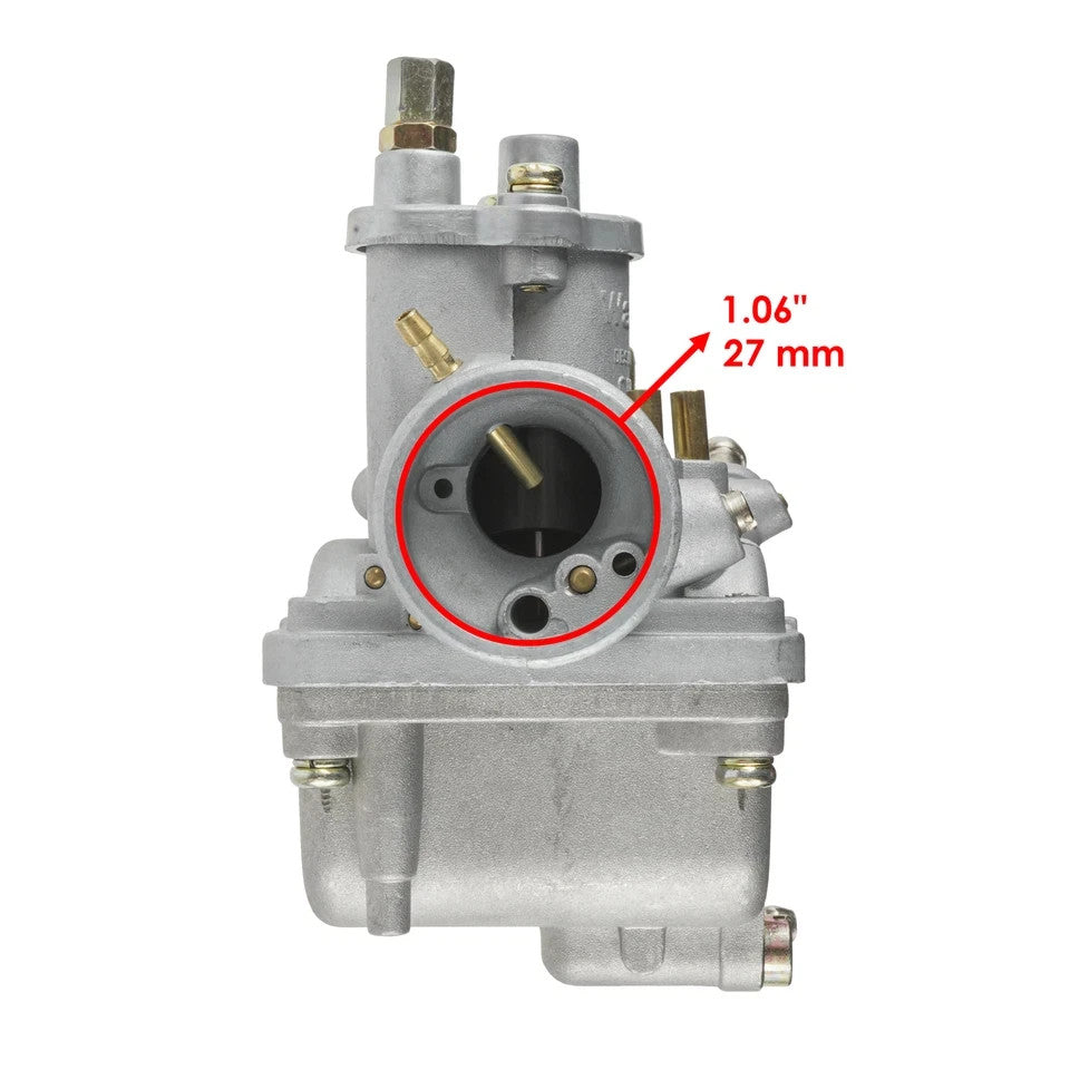 Caltric Carburetor For Yamaha PW80 Pw 80 Y Zinger 1983-2006 21W-14101-01-00