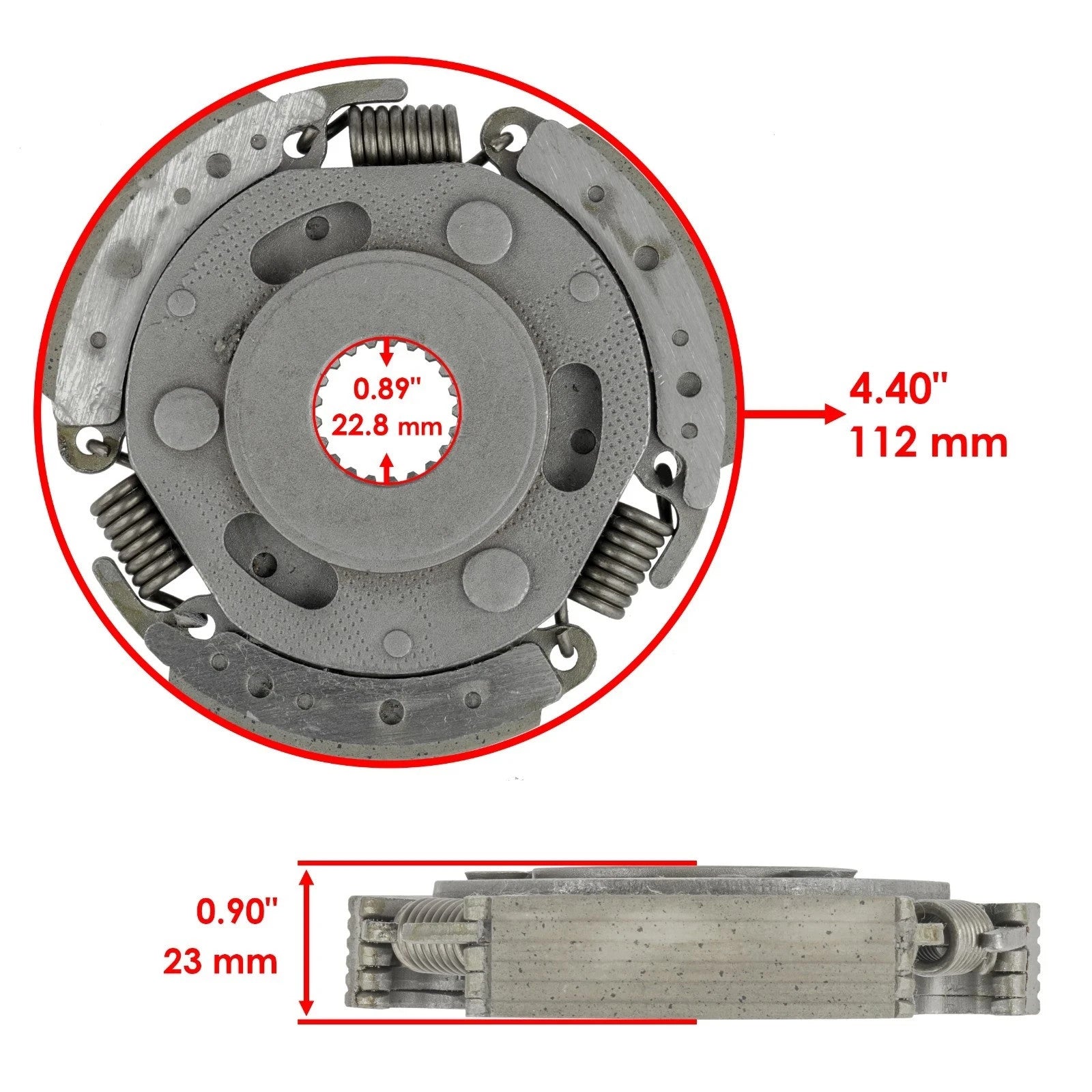 Clutch Housing Drum One Way Bearing Carrier for Kawasaki Bayou 220 KLF220A 88-02