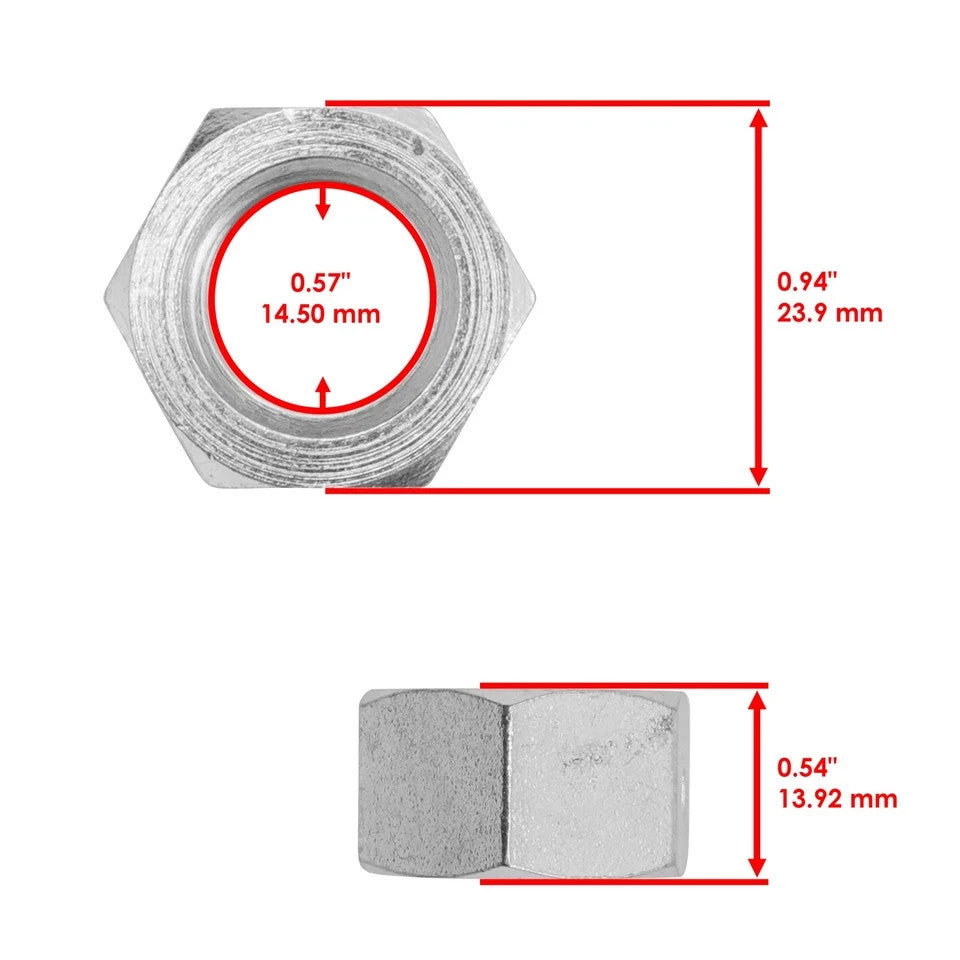 Mower Blade w/ Nut for John Deere X125 X126 X145 X300 X304 X310 Tractor 42" Deck