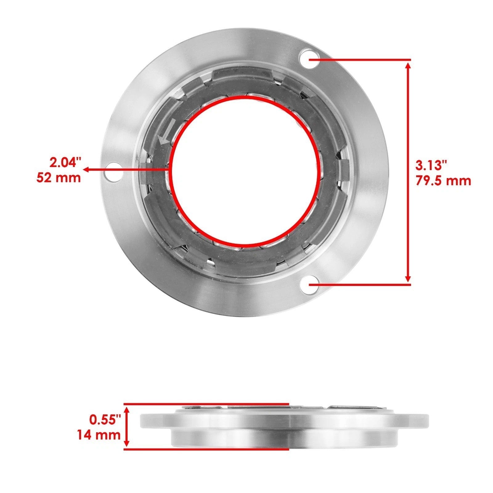 Sprag Starter Clutch One Way Bearing W/Gasket for Polaris Ranger XP 900 14-2019