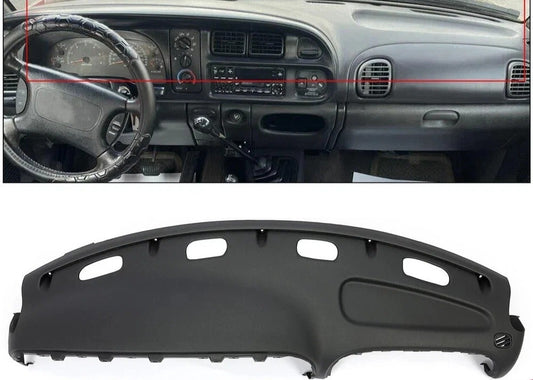 HECASA Dash Cover Dashboard Panel For Dodge Ram 98 99 2000 2001 2002 Replacement