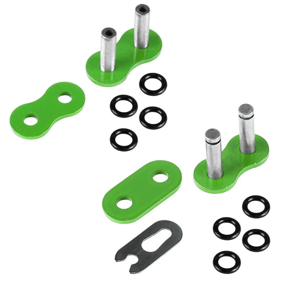 O-Ring Drive Chain for Kawasaki ZX600 ZX636 Ninja ZX6R ZX-6R 2007-12 2013 Green