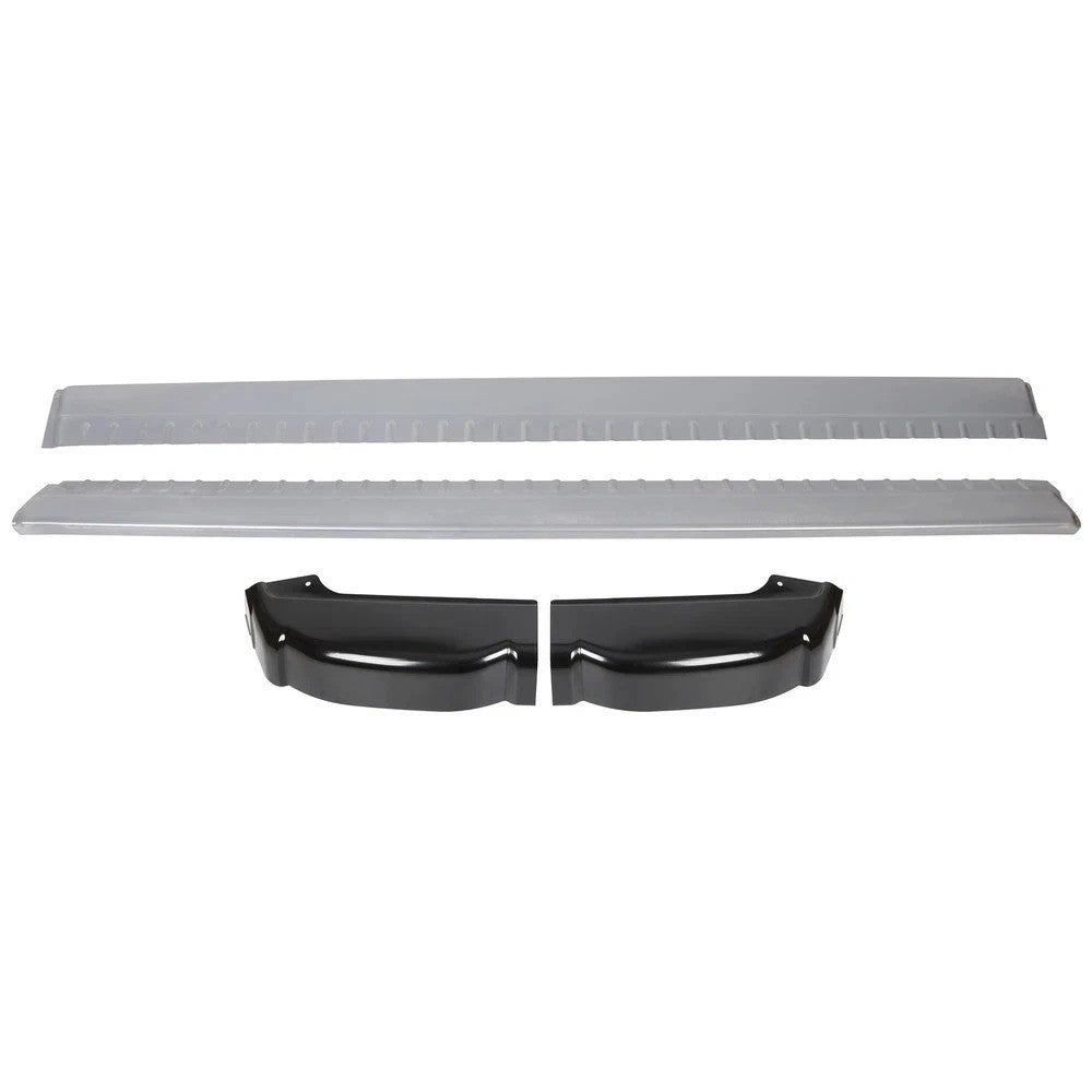 For Silverado Sierra 1500 Extended Cab 1999-2007 Rocker Panels Cab Corners 6Pcs