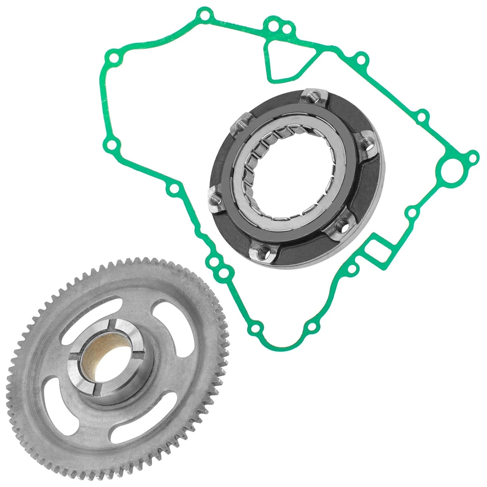 Starter Clutch Idler Gear Gasket for Kawasaki Brute Force 650 KVF650 4X4 05-13