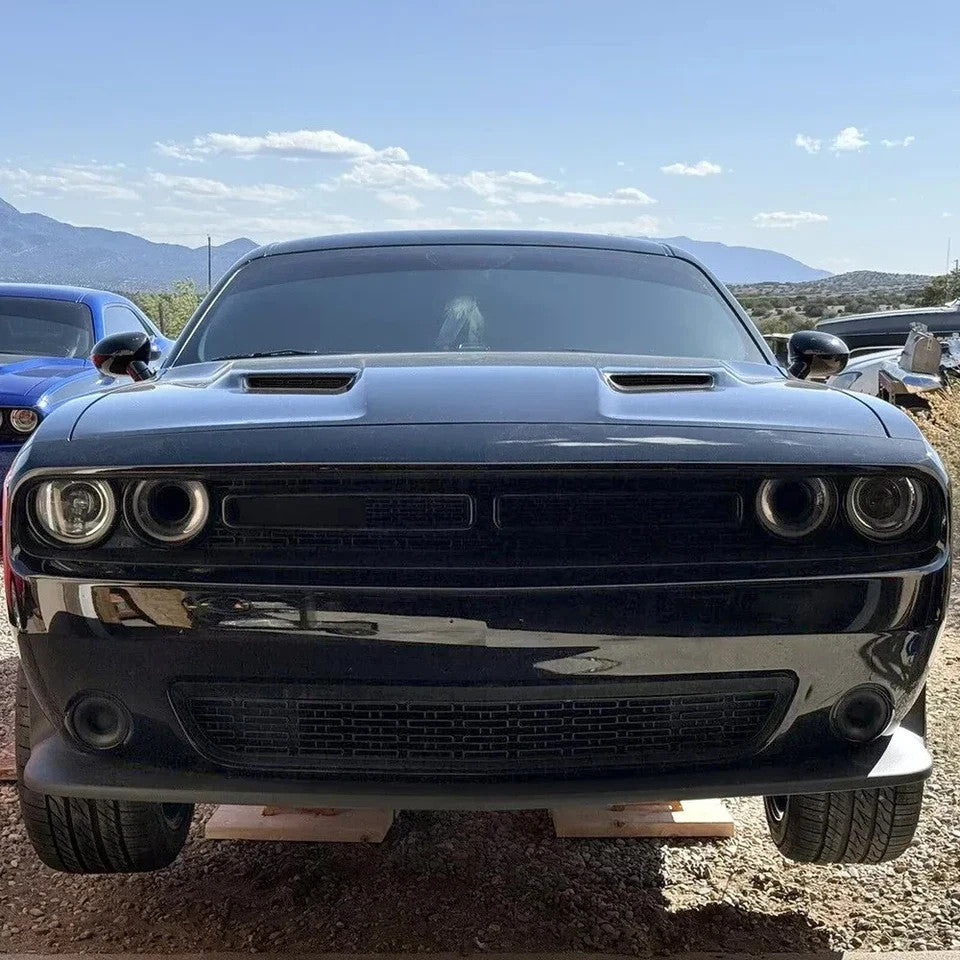 HECASA Front Lower Spoiler Lip Splitter For Dodge Challenger GT& SRT & R/T 15-23