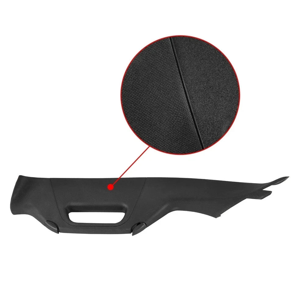 Left Driver A Pillar Handle Black Trim FITS 2011-2016 Ford F250 F350 Super Duty