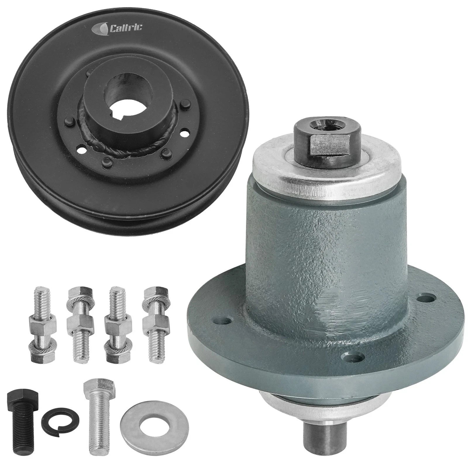 48" Deck Spindle & Pulley for Bad Boy ZT Elite 2013-2025 037-4000-50 037-8000-00