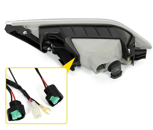 HECASA For 2011-2013 Honda Odyssey Driving Fog Lights Pair w/Wire+Switch+Bulbs