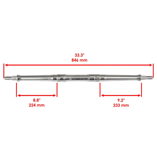 Rear Axle Shaft For Kawasaki KFX700 KSV700A KSV700B KSV700C 2004 2005 2006-2009