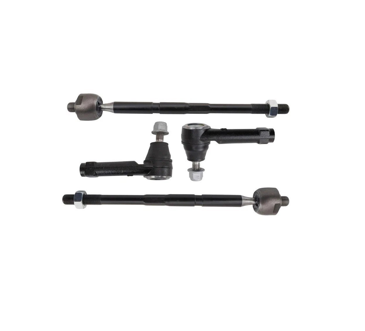 Front Inner & Outer Tie Rod Set Inner & Outer Fits Ford