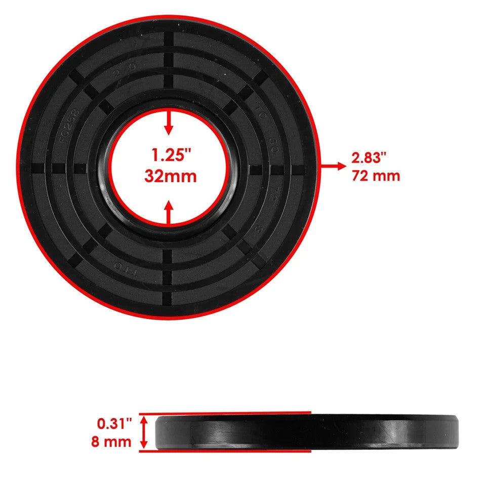 Front Gearcase Diff Seal 32x72x7 for Polaris RZR XP 1000 High Lifter 2021-2022
