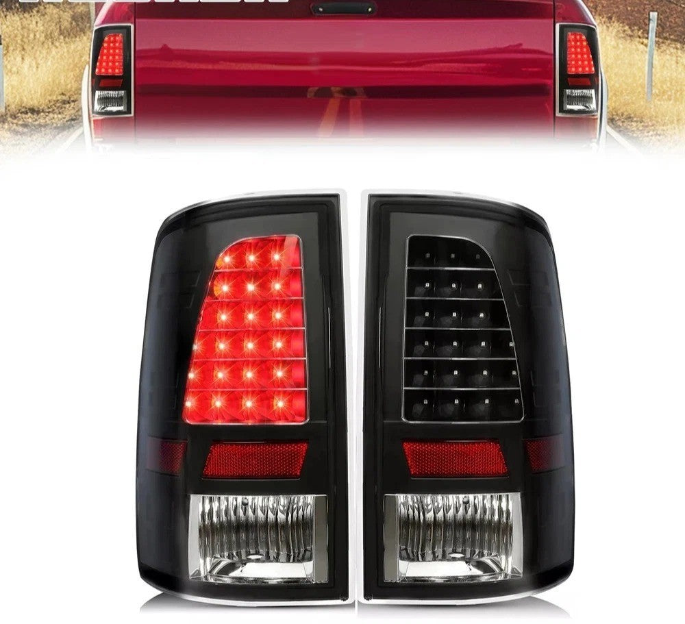 HECASA LED Tail Lights Brake Lamps For 2009-2018 Dodge Ram 1500 2500 3500 Pickup