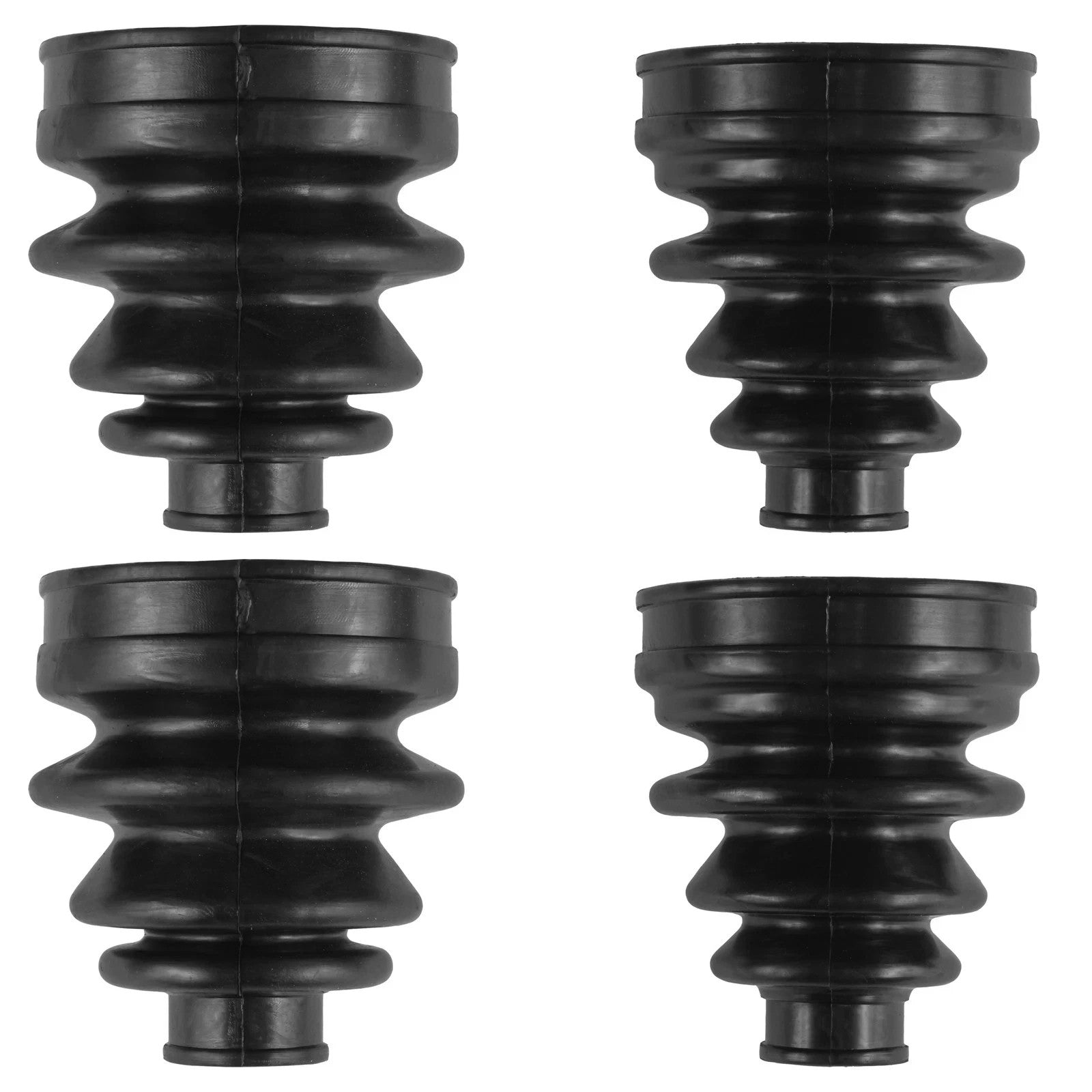 2 Rear Axle Inner Outer CV Boot Kit for Yamaha Rhino 660 YXR660F 4X4 2004