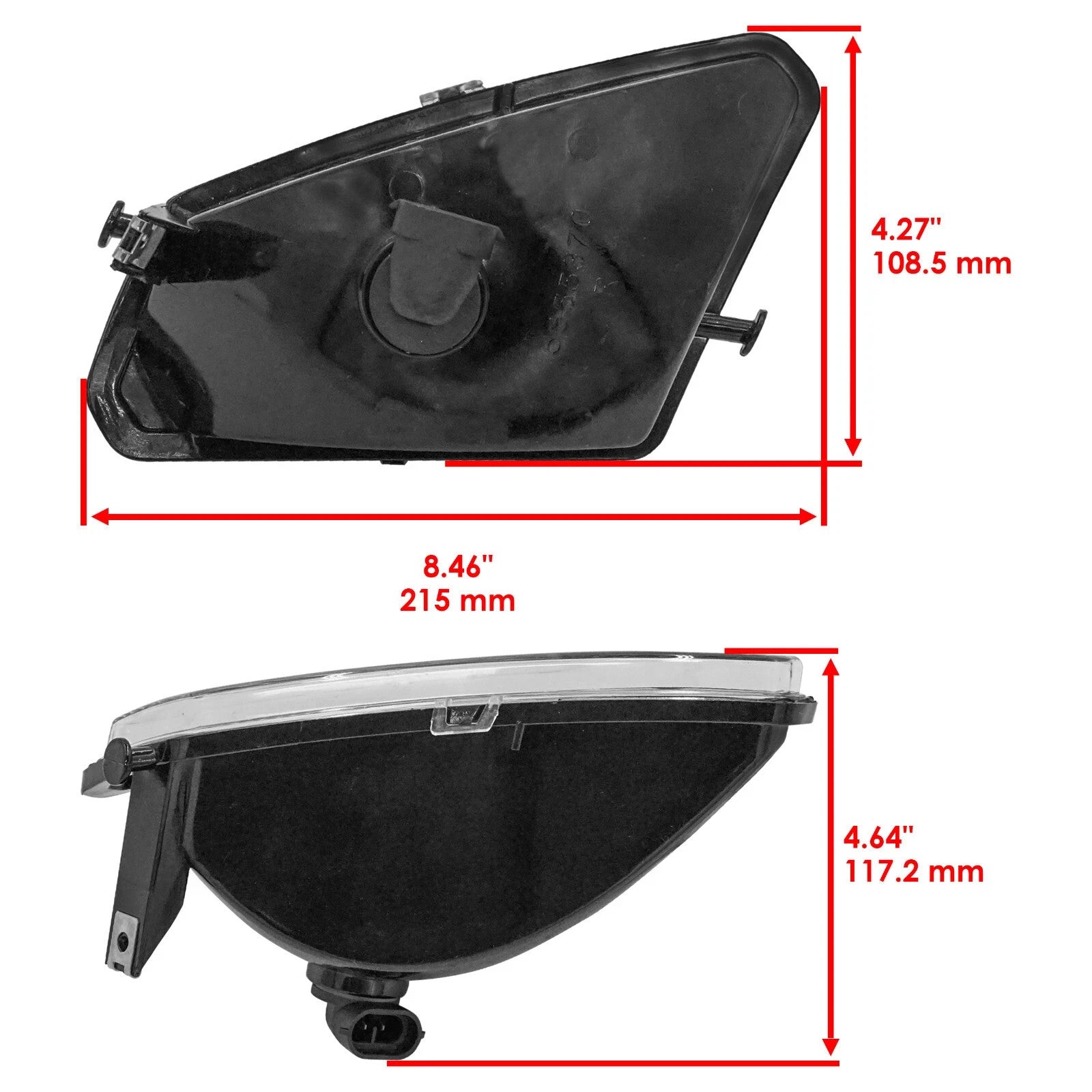 Caltric Right Headlight & Bulb For Polaris Sportsman 400 600 2005