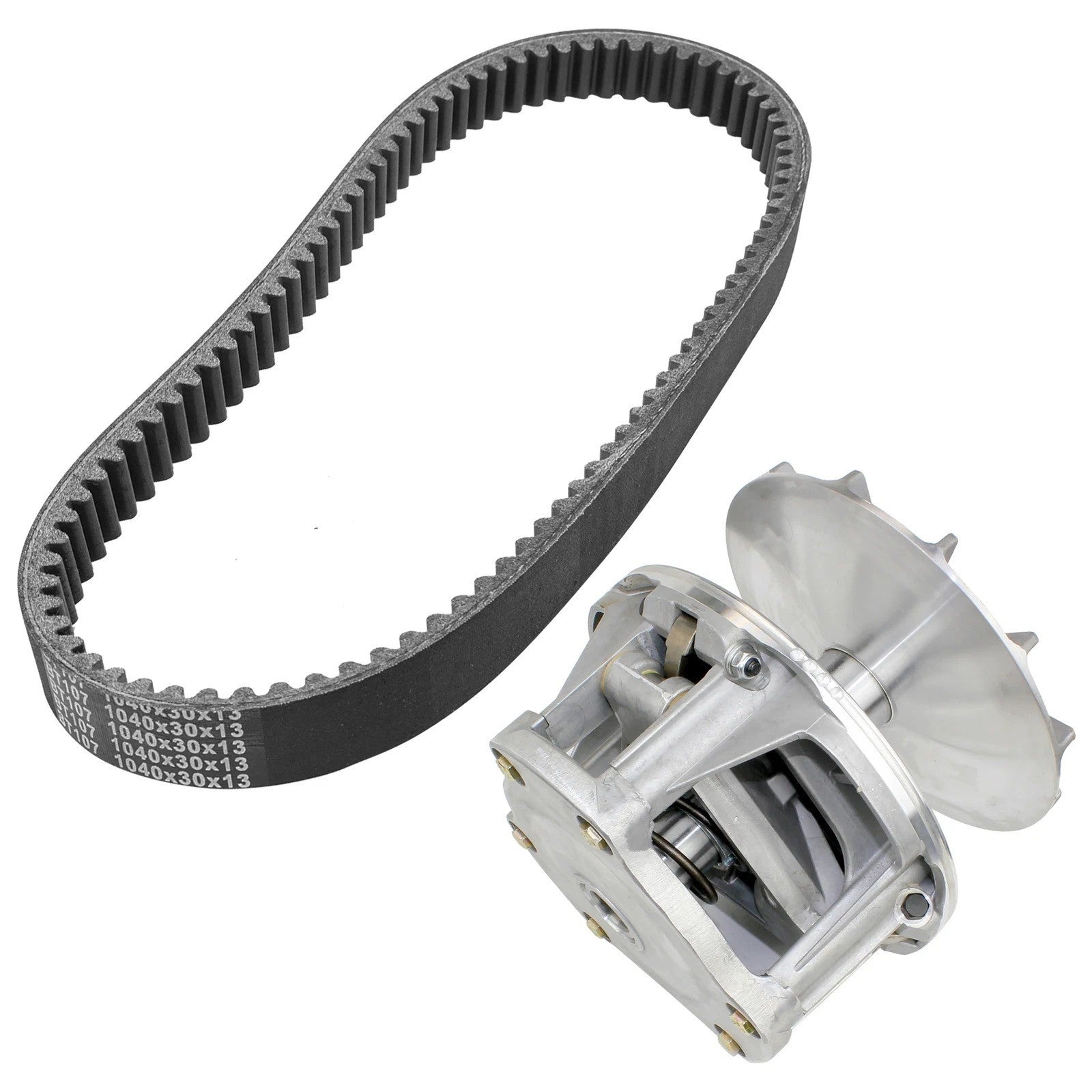Complete Primary Drive Clutch W/ Belt for Polaris 250 Trail Blazer 1990-2006