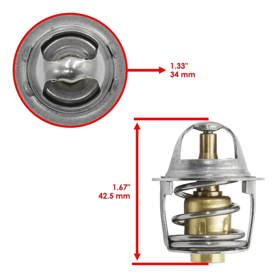 for Polaris RZR 800 / RZR S 800 / RZR 4 800 EFI 2008-2010 Thermostat and O-Ring