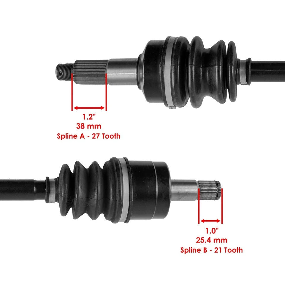 Caltric Front Right CV Joint Axle For Hisun 47230-107-0000