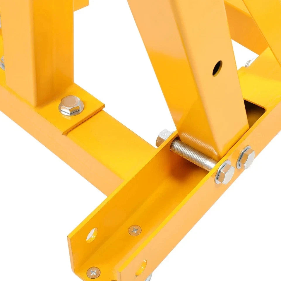 2000lb Steel Adjustable Engine Stand Folding Motor Hoist Dolly Mover Auto Repair