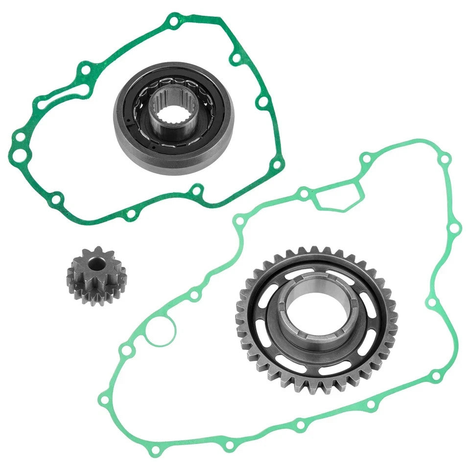 for Honda TRX450ER Starter Clutch Sprag & Driven Gear Reduction Gear w/Gasket