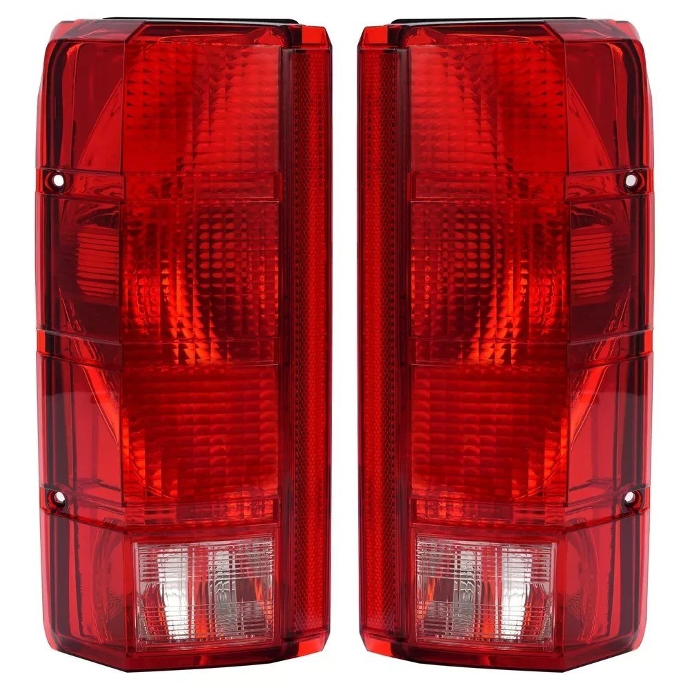 HECASA Tail Lights For Ford F-150 F-250 F-350 Bronco 1980-1986 F-100 1980-1983