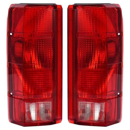 HECASA Tail Lights For Ford F-150 F-250 F-350 Bronco 1980-1986 F-100 1980-1983