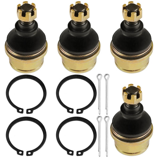 4 Upper and Lower Knuckle Ball Joint for Honda TRX420 Rancher 420 2014 - 2022