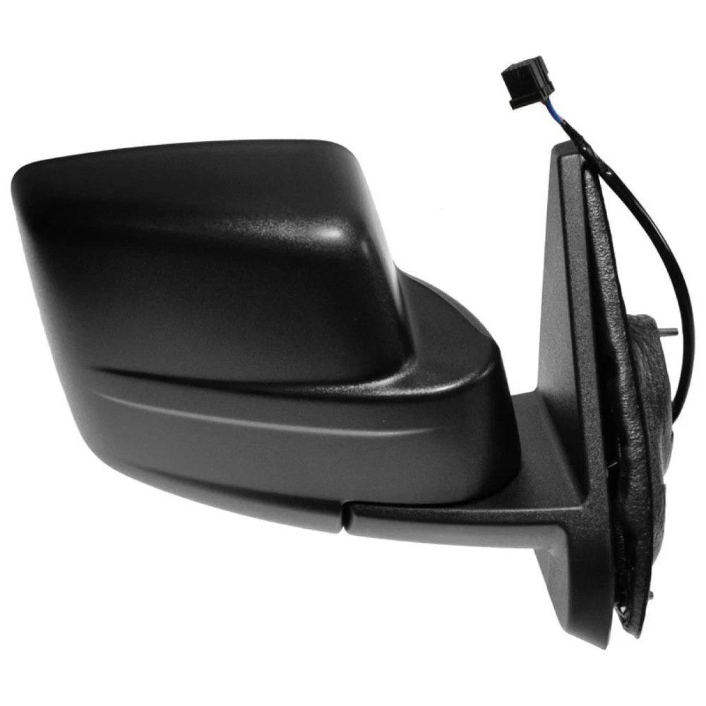Side View Mirror Power Textured Black Passenger Right RH for 07-09 Jeep Patriot