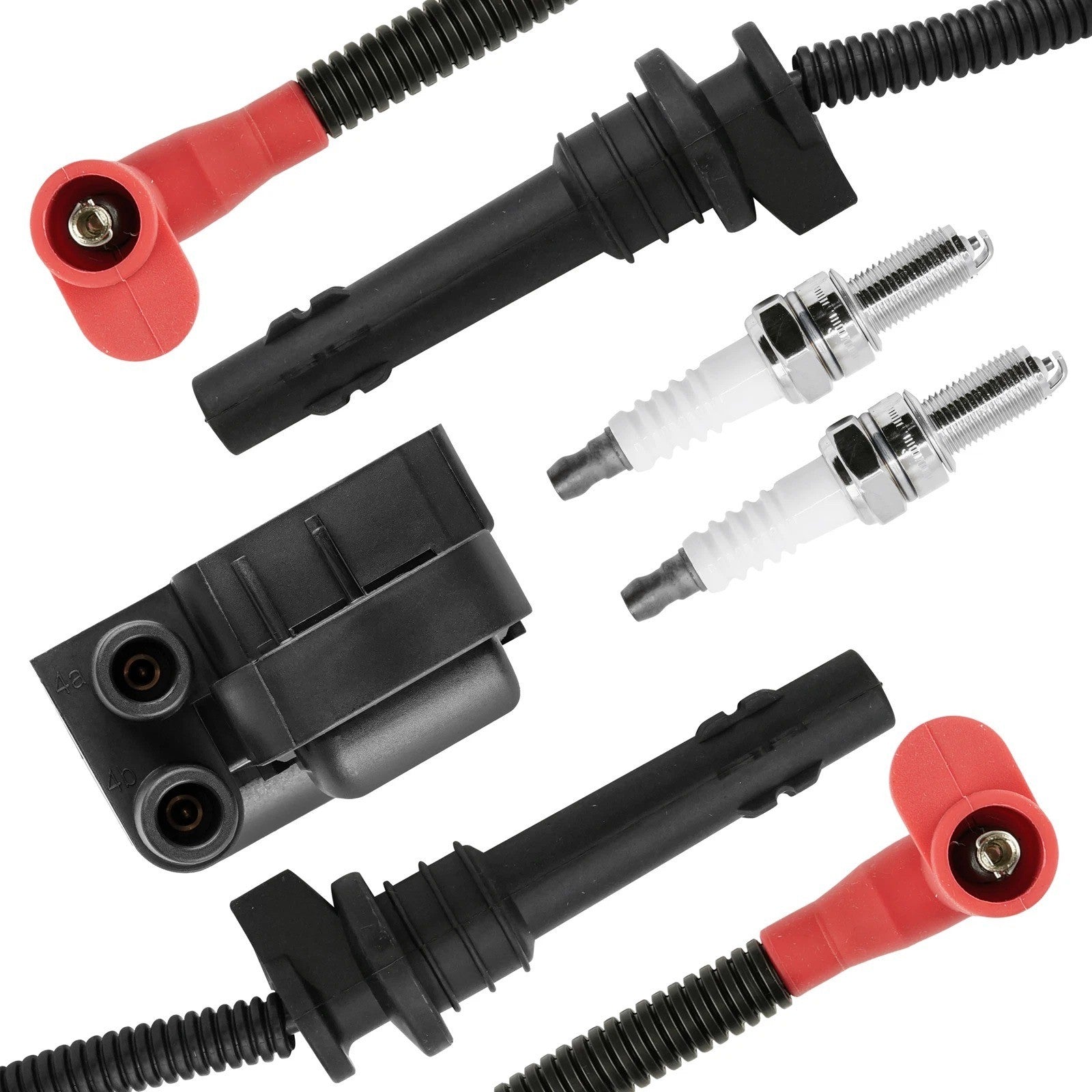 Ignition Coil & Wires For Polaris Ranger Crew 1000 / Ranger XP 1000 2019-2021