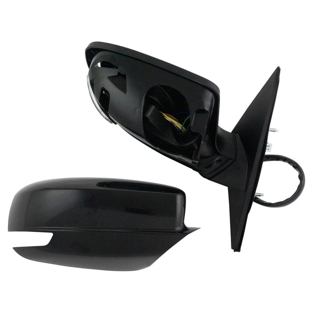 Mirror Power Heated Memory Signal BSD Puddle Smooth Black Right for Chrysler 300