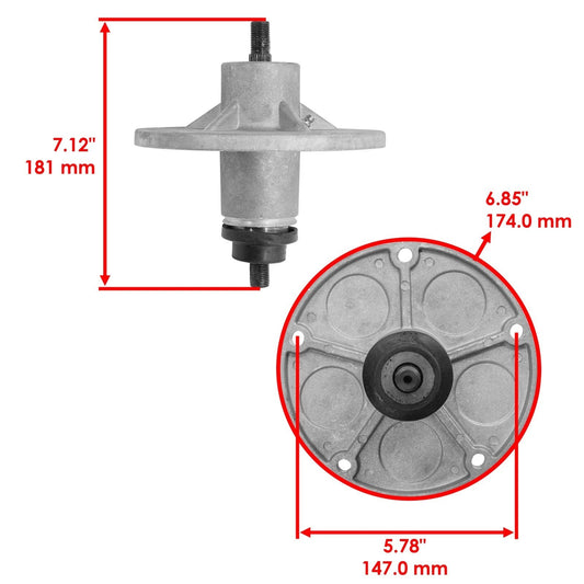 40" 42" 52" Deck Spindle for Murray 42571x8B 42515x92B 46104x8C 521613x89A