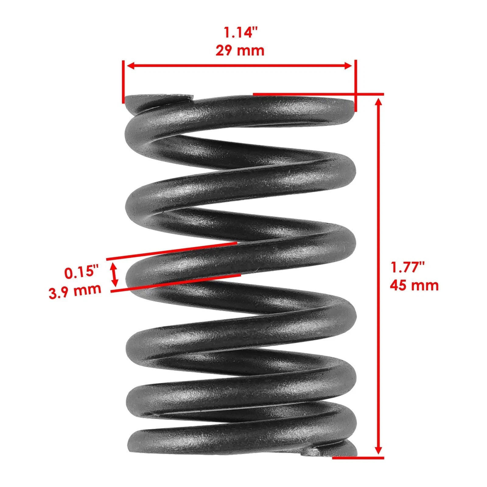 Exhaust Valve Kit For Honda Rancher 420 TRX420 2x4 4x4 2009-2023 / 14721-HR6-MF0