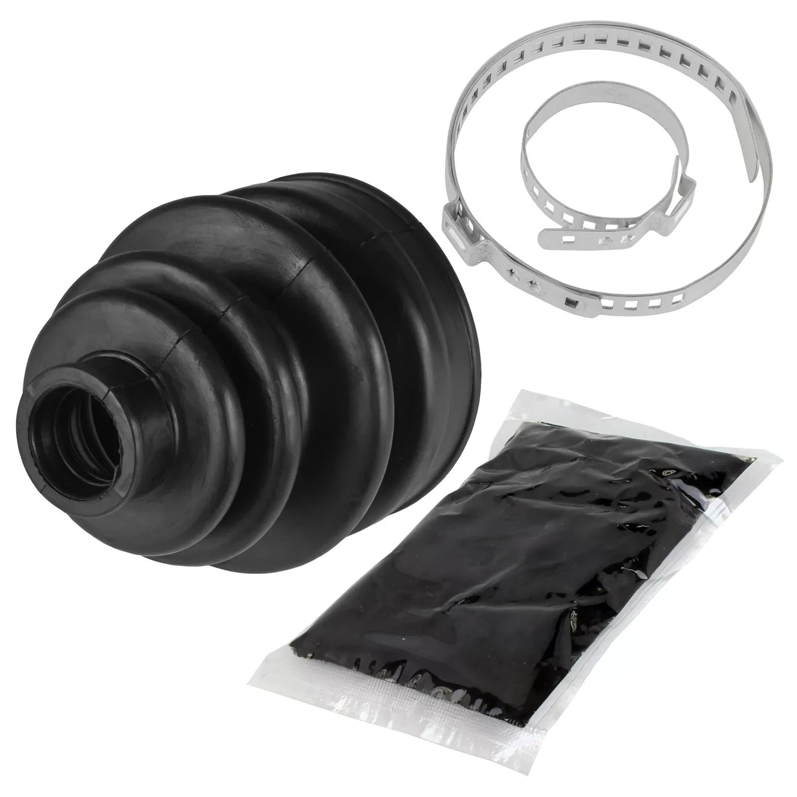 Rear Axle Outer CV Boot Kit for Yamaha Kodiak 450 YFM450F 4X4 2005 2006