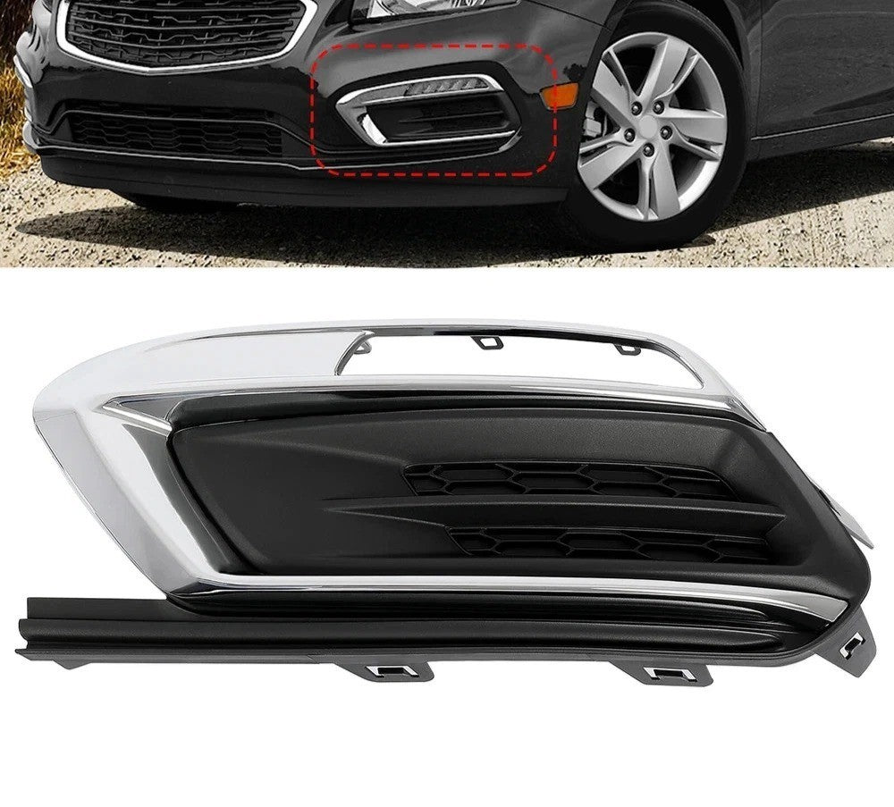 HECASA Driver Side Fog Light Cover Bezel For Chevrolet Cruze 2015-16 #GM1038184