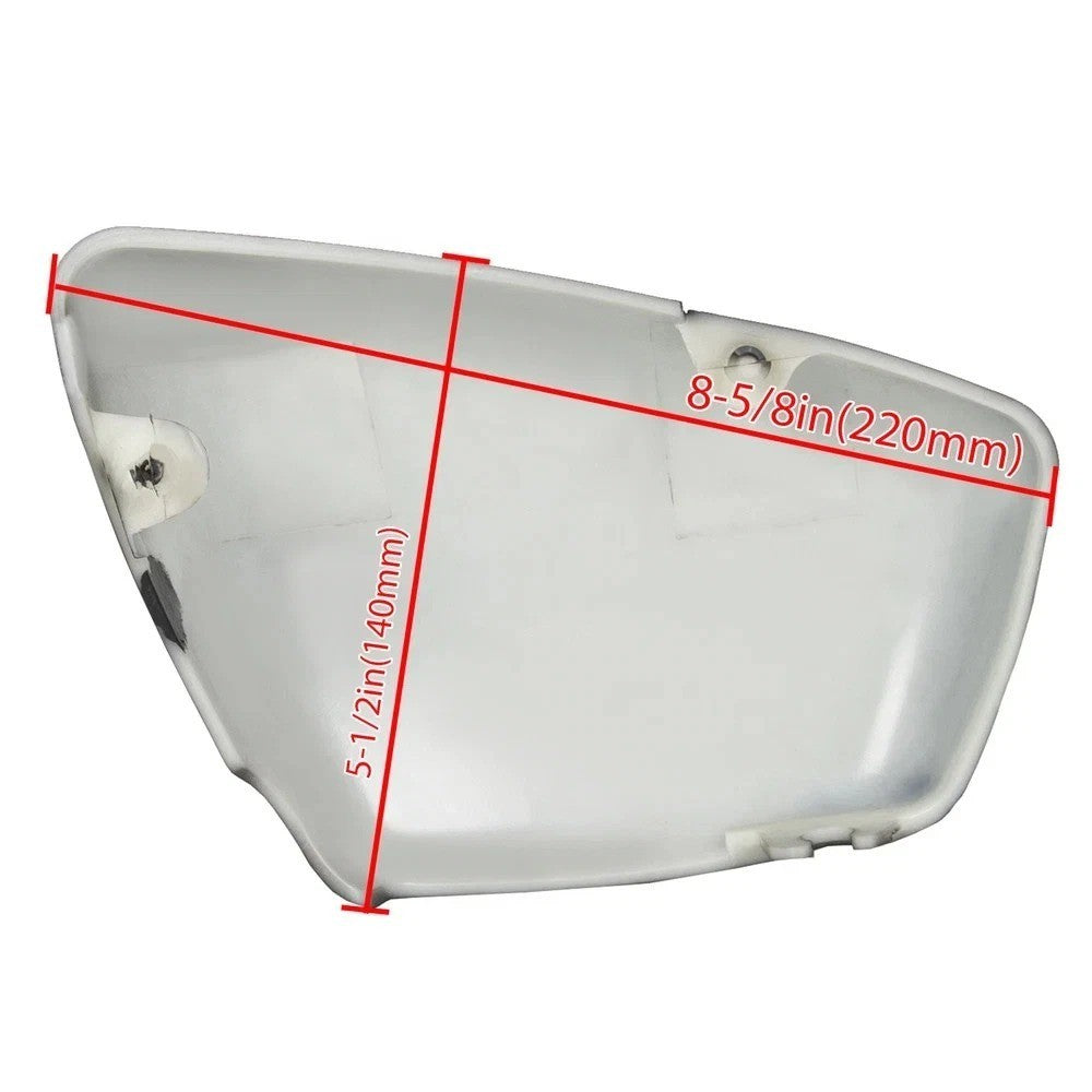 For Yamaha XV 700 750 1000 1100 Virago Right Side Panel Battery Cover Black
