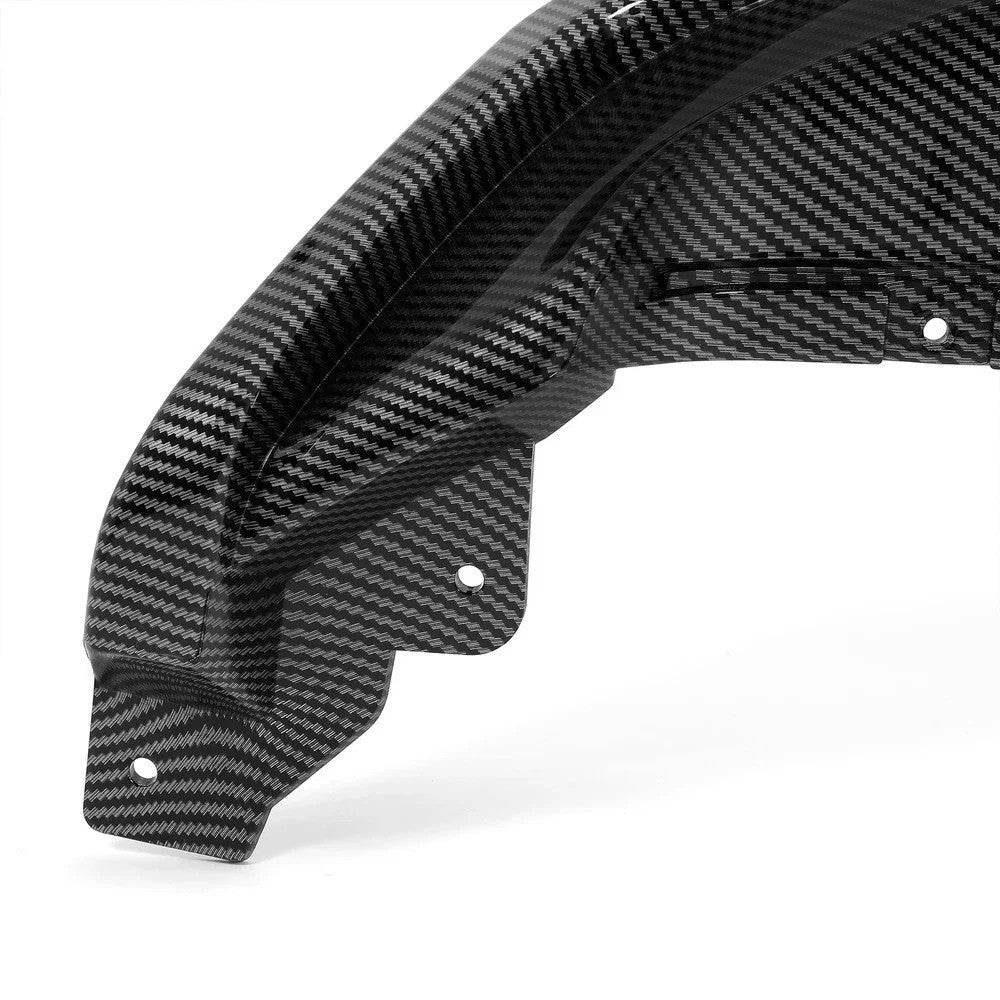 Carbon Fiber Style Rear Bumper Diffuser For Toyota Corolla Auris Hatchback 19-22
