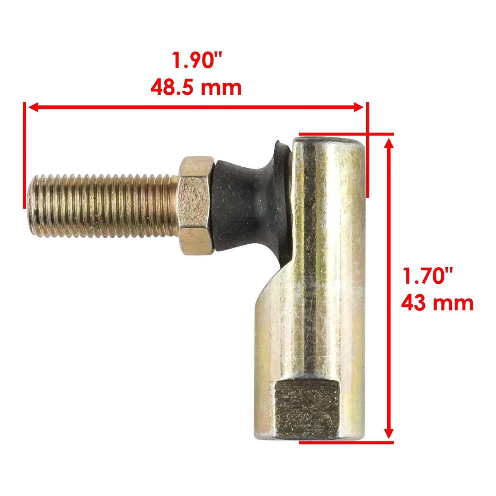 4 Pack Tie Rod Ends for Cub Cadet 1212 1600 1800 Lt Ltx Lgt LGTX GTX Gt Slt Sltx