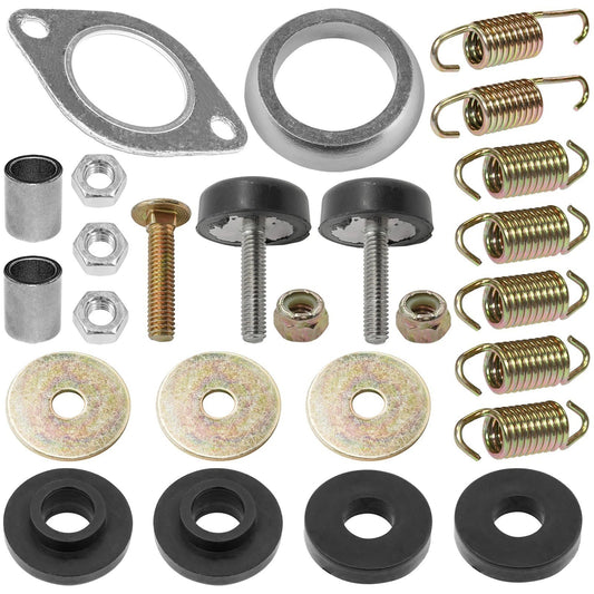 Exhaust Muffler Gasket Kit for Polaris Magnum 425 2X4 4X4 1997 1998