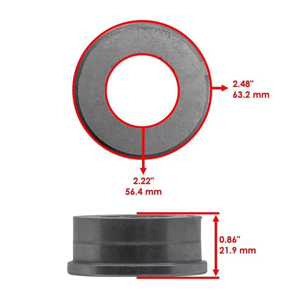 Caltric Steering Gear Shaft W/ Bushing For John Deere X300 X320 X340